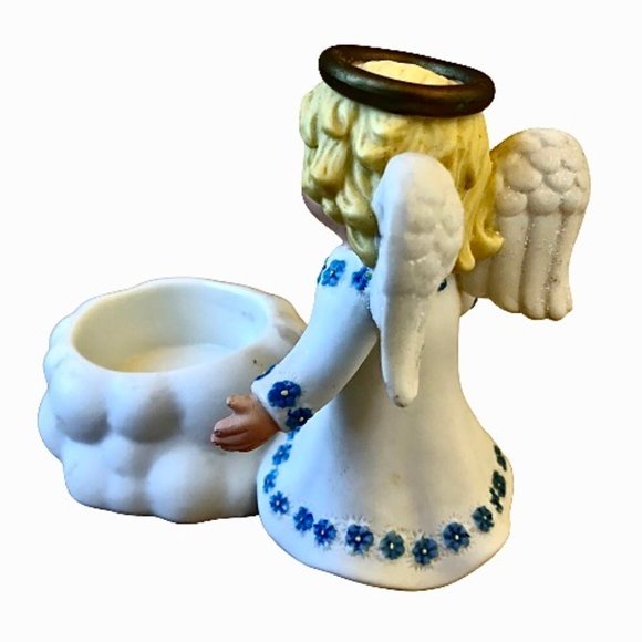 PartyLite Angel Votive Tealight Candle Holder Lot of 2 DAMAGED - Picture 5 of 16